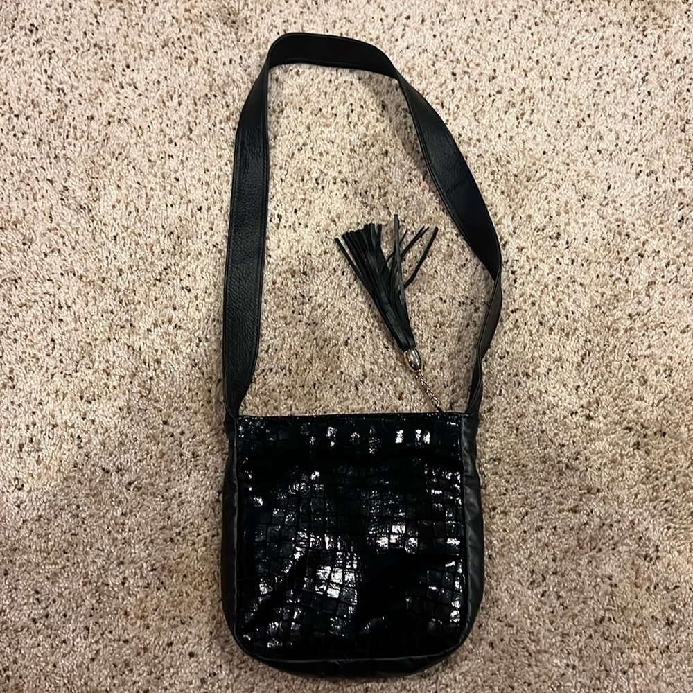 Small black crossbody